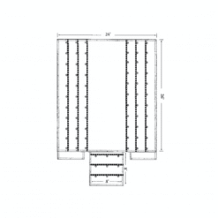 Domestic Standard Lumber Tarp 8 Foot Drop