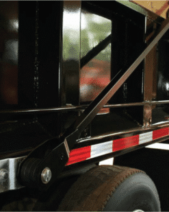 Steel Tarp Arm System with Bent Arms for Dump Trucks up to 16 ft. (GHS 5250)