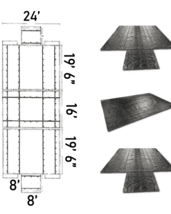 Three Piece Lumber Tarp Set