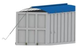 Latch Plate Style Side to Side Roll Tarp System (RTS-2000